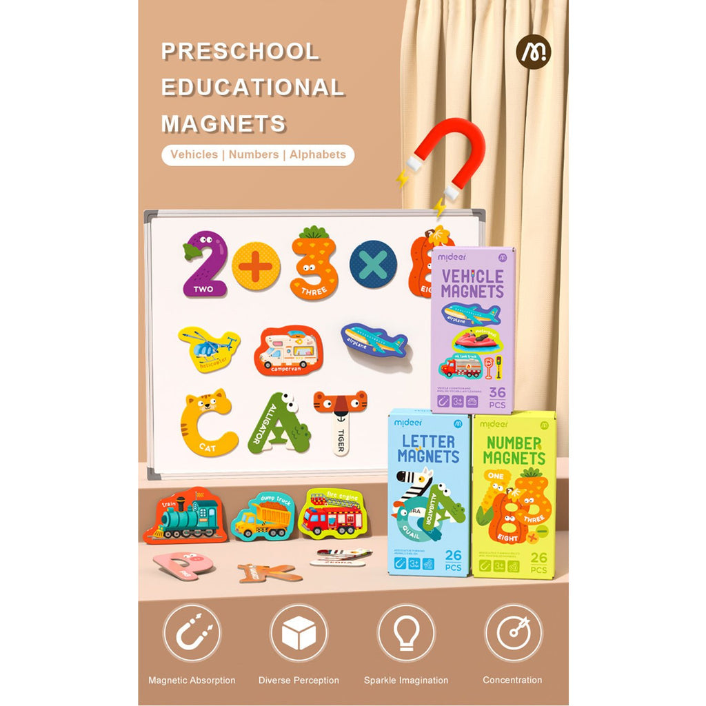 Number Magnets 26pcs