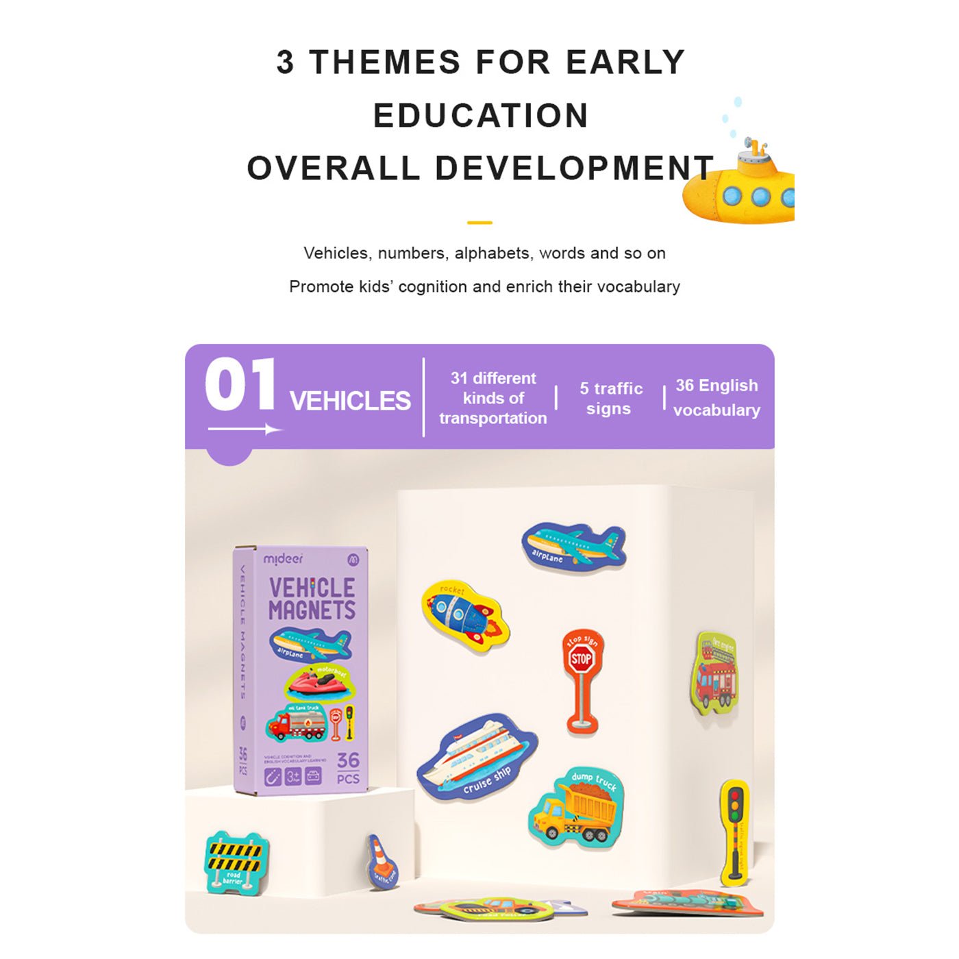 Number Magnets 26pcs